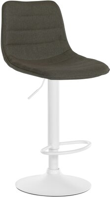 Lix Barkruk - Stof Taupe,wit