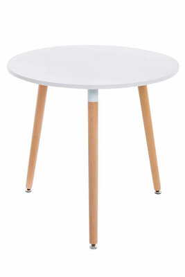 Tafel Insgir wit,natura, Wit