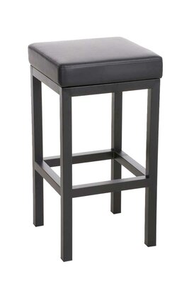 Barkruk Toylar B80 Kunstleer zwart, Zwart