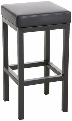 Barstoel Bermuda Rood, Zwart