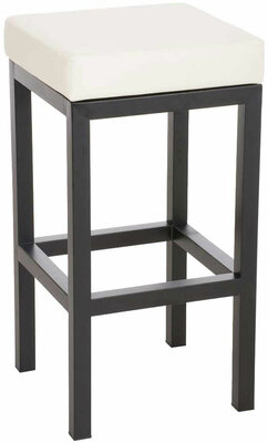 Barstoel Bermuda Rood, Creme