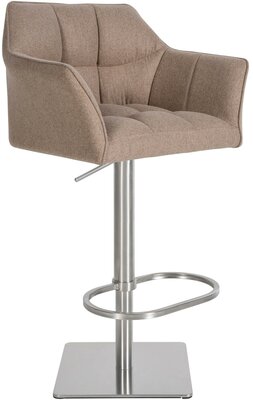 Barstoel Bermuda Rood, Taupe