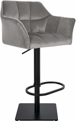 Barstoel Bermuda Rood, Grijs