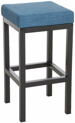 Barstoel Toylar B85 Stof, Blauw