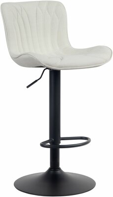 Barstoel Lunis Stof, Creme