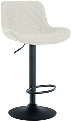 Barstoel Manosi Stof, Creme
