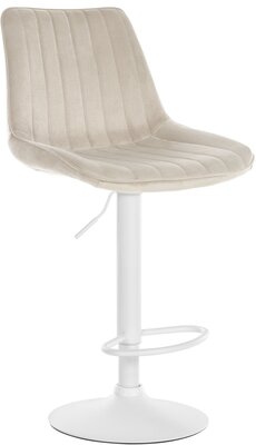 Barstoel Bermuda Rood, Creme