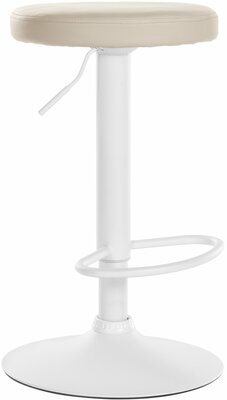 Barstoel Bermuda Rood, Creme