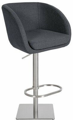 Barstoel Bermuda Rood, Grijs