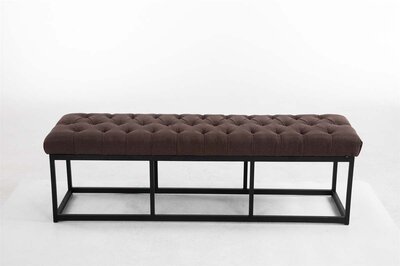 Barstoel Uman Stof B150, Bruin
