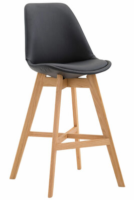 Barstoel Bermuda Rood, Zwart