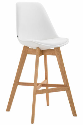 Barstoel Bermuda Rood, Wit