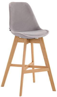 Barstoel Bermuda Rood, Grijs