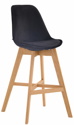 Barstoel Bermuda Rood, Zwart