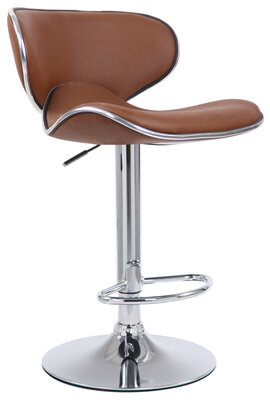 Barstoel Bermuda Rood, Bruin