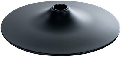 Vloerteller 38,5 cm, Zwart