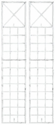 2-delige set klimrek Trogi, Wit