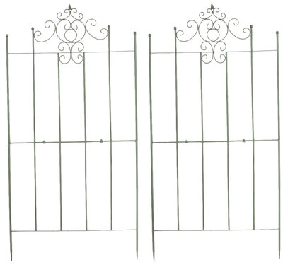 2-delige set klimrek Pieli, Groen