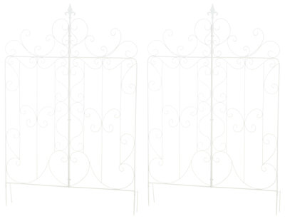 2-delige set klimrek Mandivella, Wit