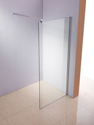 Doucheafscheiding 100x200x100cm rond,