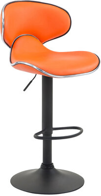 Barstoel Lis Vigis V2 zwart, Oranje