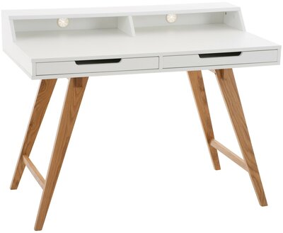 Bureau Oaten 110 cm, Wit