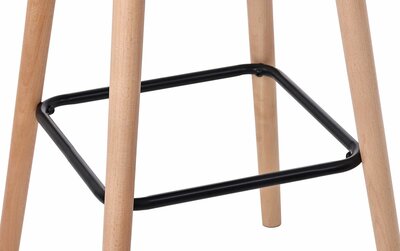 Barkruk Grint Fluweel, Blauw