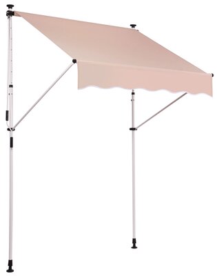 Klemzonnescherm Wistirla 200x120 cm,
