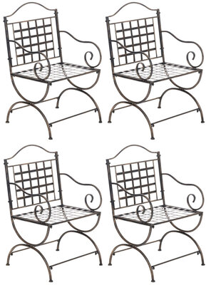 4-delige set stoelen Latto,