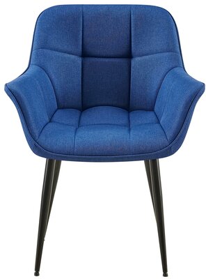 Eetkamerstoel Resivello Stof, Blauw