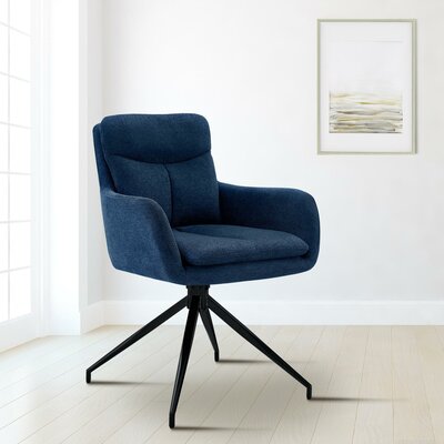 Eetkamerstoel Semors Stof, Blauw