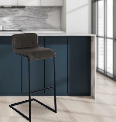 Barkruk Nowpert Stof Blauww