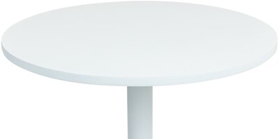 Statafel Horeferd rond 75 cm, Wit