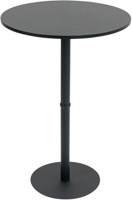 Statafel Horeferd rond 75 cm, Zwart