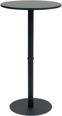 Statafel Horeferd rond 60 cm, Zwart