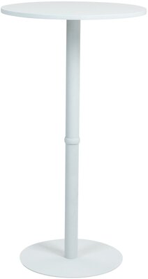 Statafel Horeferd rond 60 cm, Wit