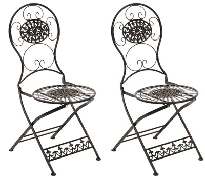 2-delige set stoelen Mina,