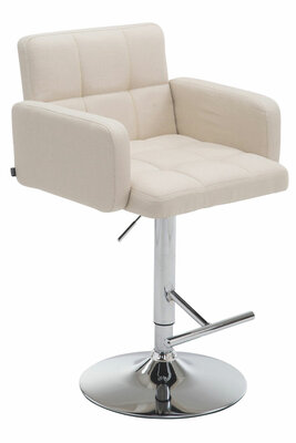 Barstoel Les Engalos Stof C, Creme