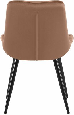Set van 2 eetkamerstoelen Rissfird, Bruin
