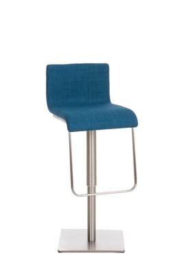 Barkruk Luna Stof Blauw