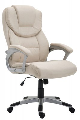 Bureaustoel Bowie Stof Creme