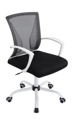 Bureaustoel Claartje Zwart-Netbekleding-Modern-Trendy