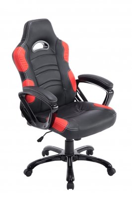 Gaming Stoel Dexter Zwart Rood