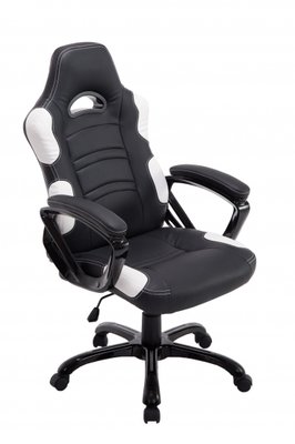 Gaming Stoel Dexter Zwart Wit