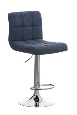 Barkruk Rivka Stof Blauw