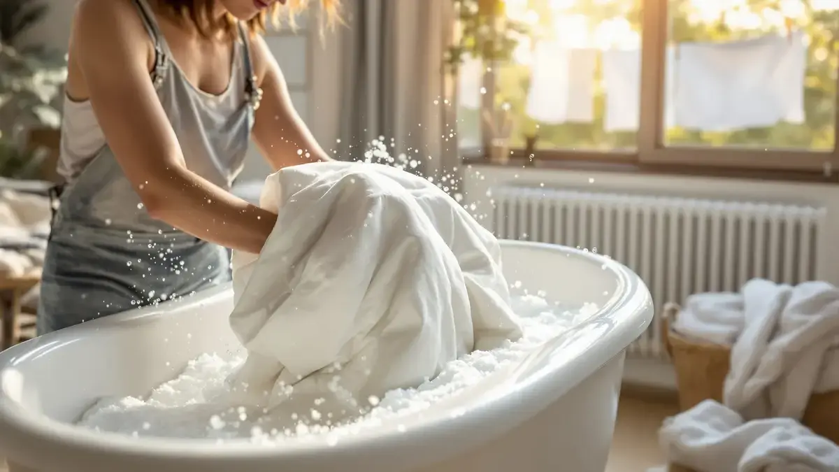 Je your hoeslaken wassen zonder naar de stomerij te gaan was nog nooit zo eenvoudig dankzij deze innovatieve en betaalbare techniek
