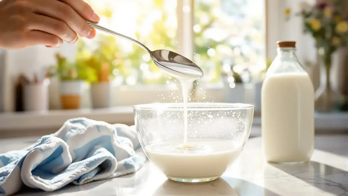Een lepel azijn en melk: het geheimrecept voor sprankelende ramen dat verrast